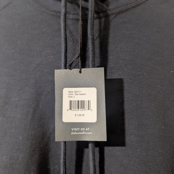 Good Man Brand | Legend Soft Slub Hoodie In Sky Captain Navy (Large) - Picture 8 of 10